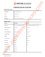 N-Acetyl Epithalon Amidate 20mg - Image 2